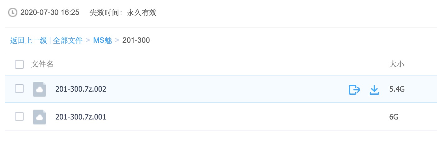 [MiStar魅妍社]合集打包分享（更新到VOL.300,40GB） 百度网盘插图3