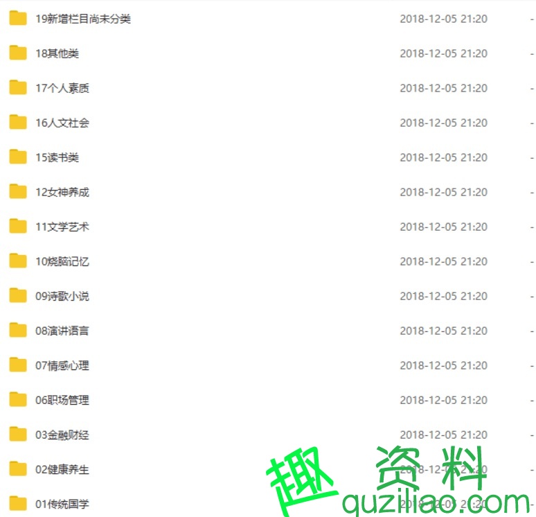 237套《喜马拉雅收费音频大合集》大小180G 共20000多个音频插图1