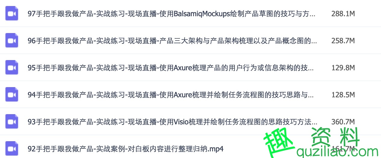 某学院产品经理课《手把手教你做产品》114课时插图1