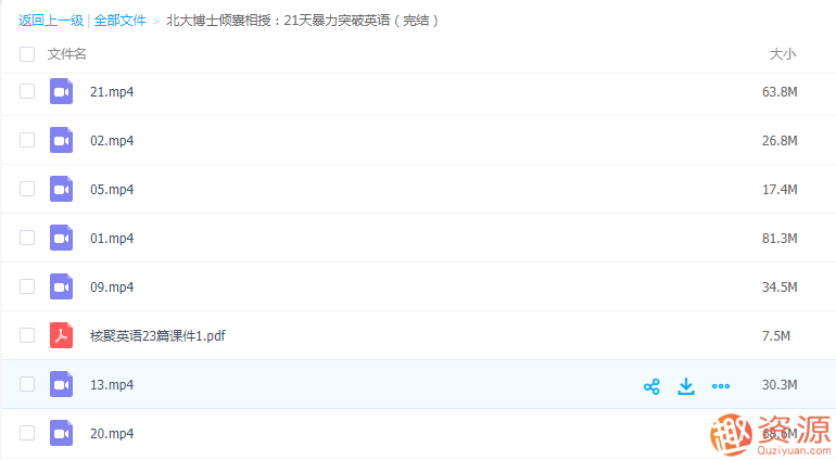 北大博士倾囊相授21天暴力突破英语_教程分享