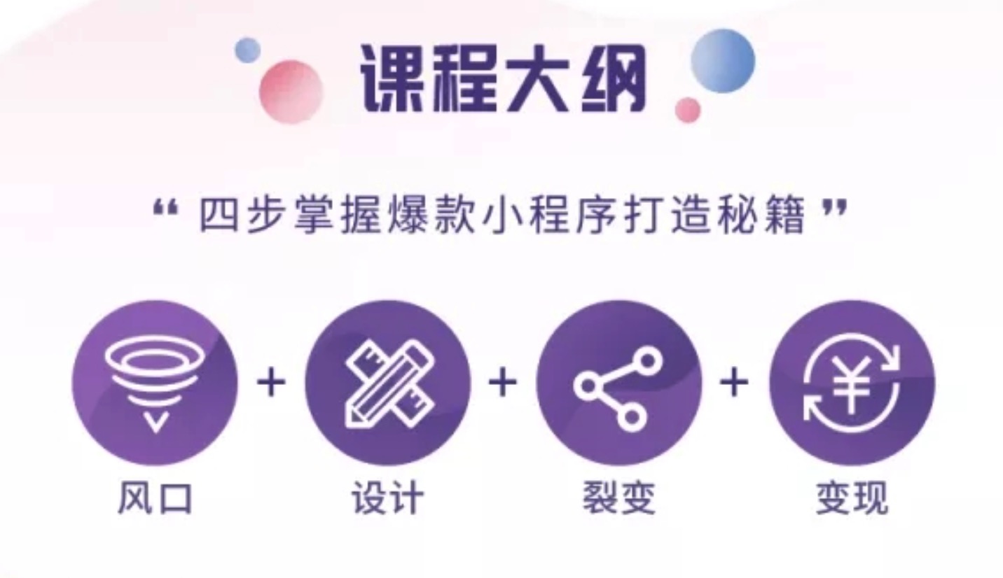 送你微信小程序教程，0基础学会小程序开发制作插图