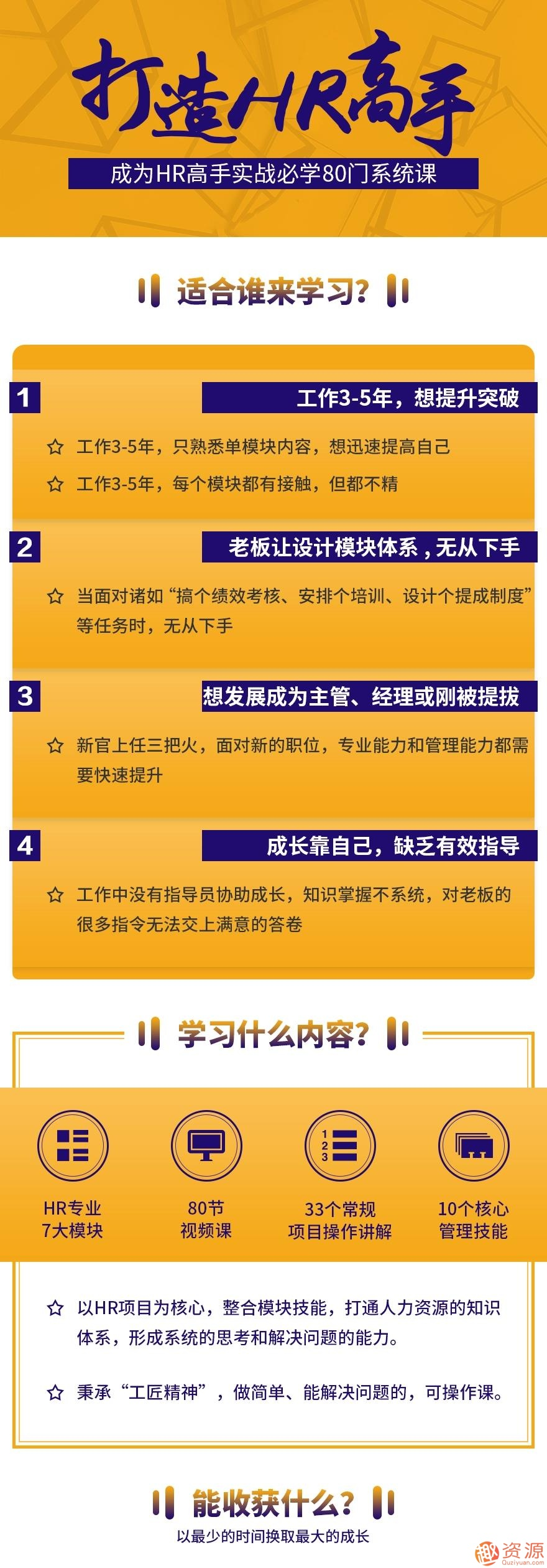 网易云课堂 成为HR高手必修的80门课插图