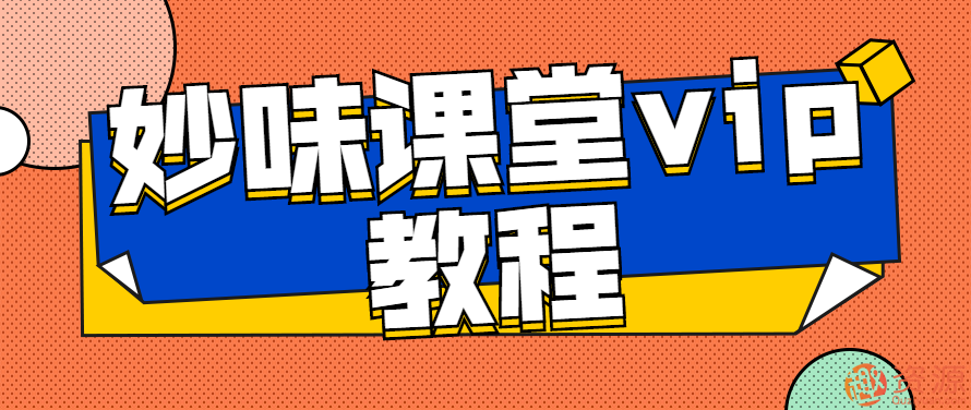 妙味 vip教程插图