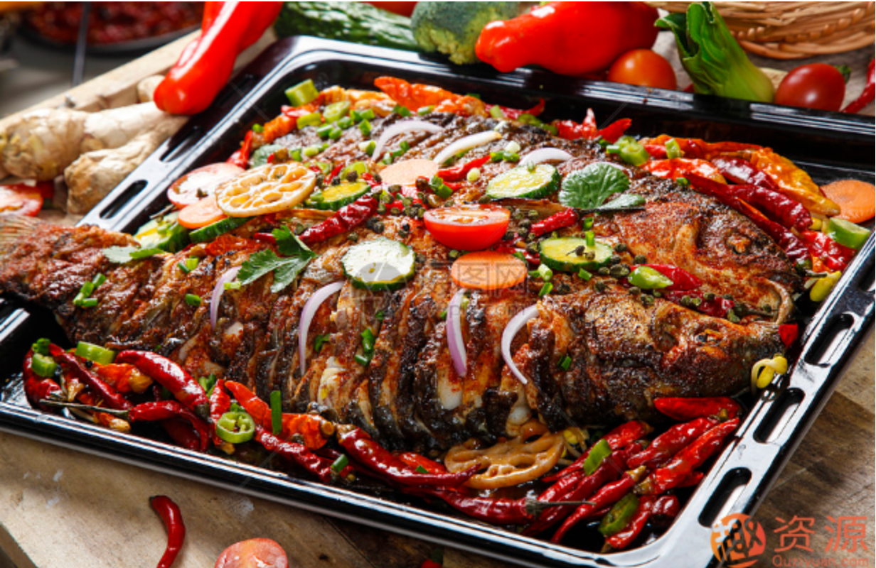 烤鱼、酸菜鱼、纸包鱼配方资料教程合集