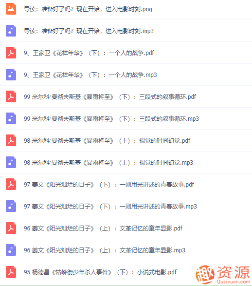 《52倍人生——戴锦华大师电影课》音频课插图1