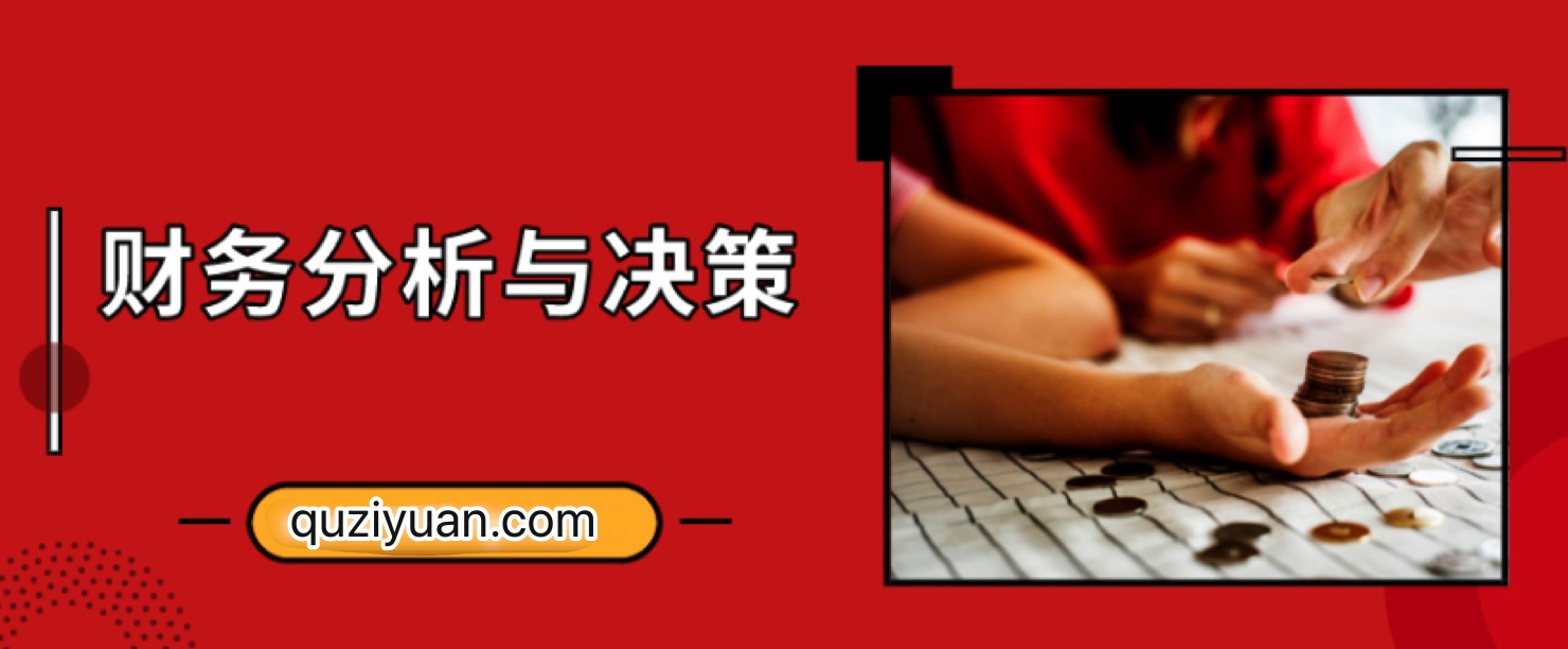 财务分析与决策培训视频教程