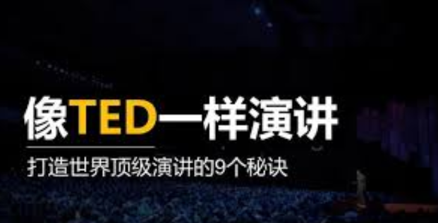 像TED一样演讲，打造你的魅力 百度网盘插图