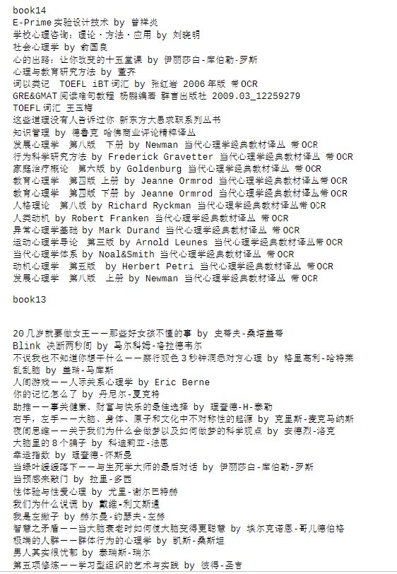 必读!300本心理学电子书,教你用理性思考问题!插图5 必读!300本心理学电子书,教你用理性思考问题!插图5