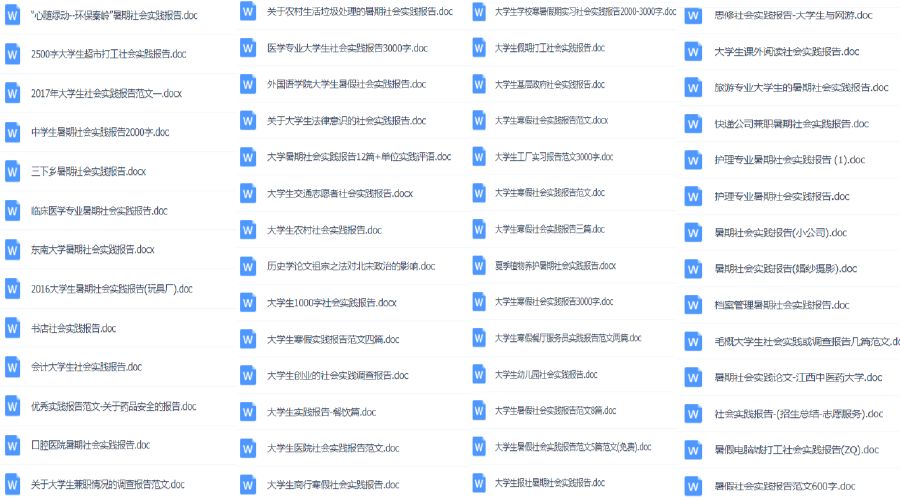 1000份实习报告模板，再也不用为实习报告发愁了！（建议收藏）插图2