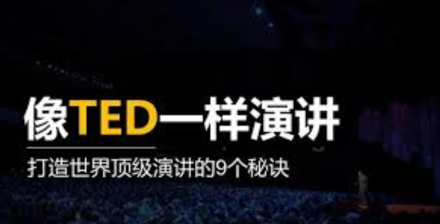 像TED一样演讲，打造你的魅力 百度网盘