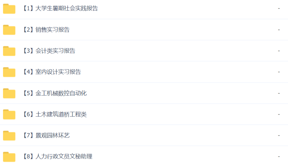 1000份实习报告模板，再也不用为实习报告发愁了！（建议收藏）插图1