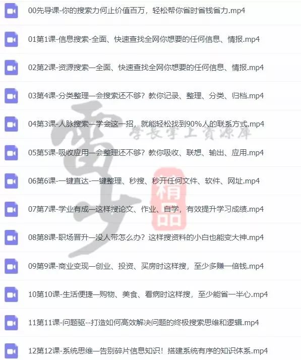 超级搜索术|让你快速找到你想要的资源、信息、人脉!插图5 超级搜索术|让你快速找到你想要的资源、信息、人脉!插图5