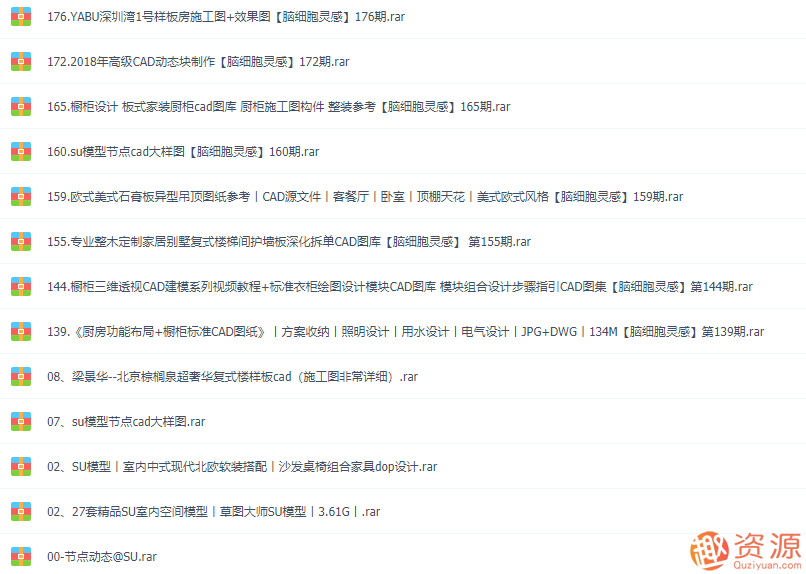 室内设计师必备资料包大全100GB_教程分享插图2