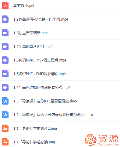 三节课产品经理P3全部_教程分享插图2