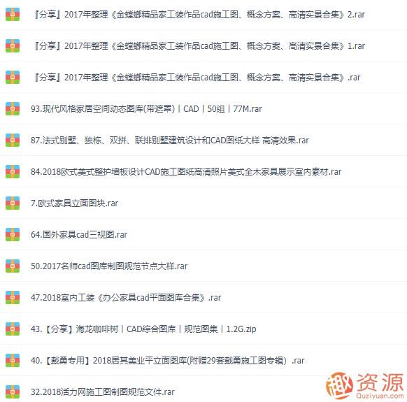 室内设计师必备资料包大全100GB_教程分享插图1