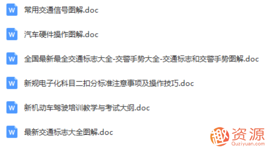 全新驾考通关秘籍（含新规）_趣资料插图3