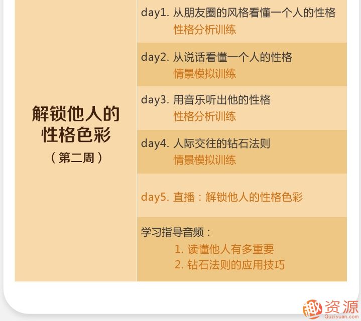 趣资料_乐嘉性格色彩全能训练营插图2