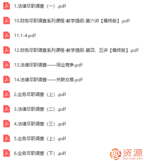 手把手教尽调_资源网站插图4