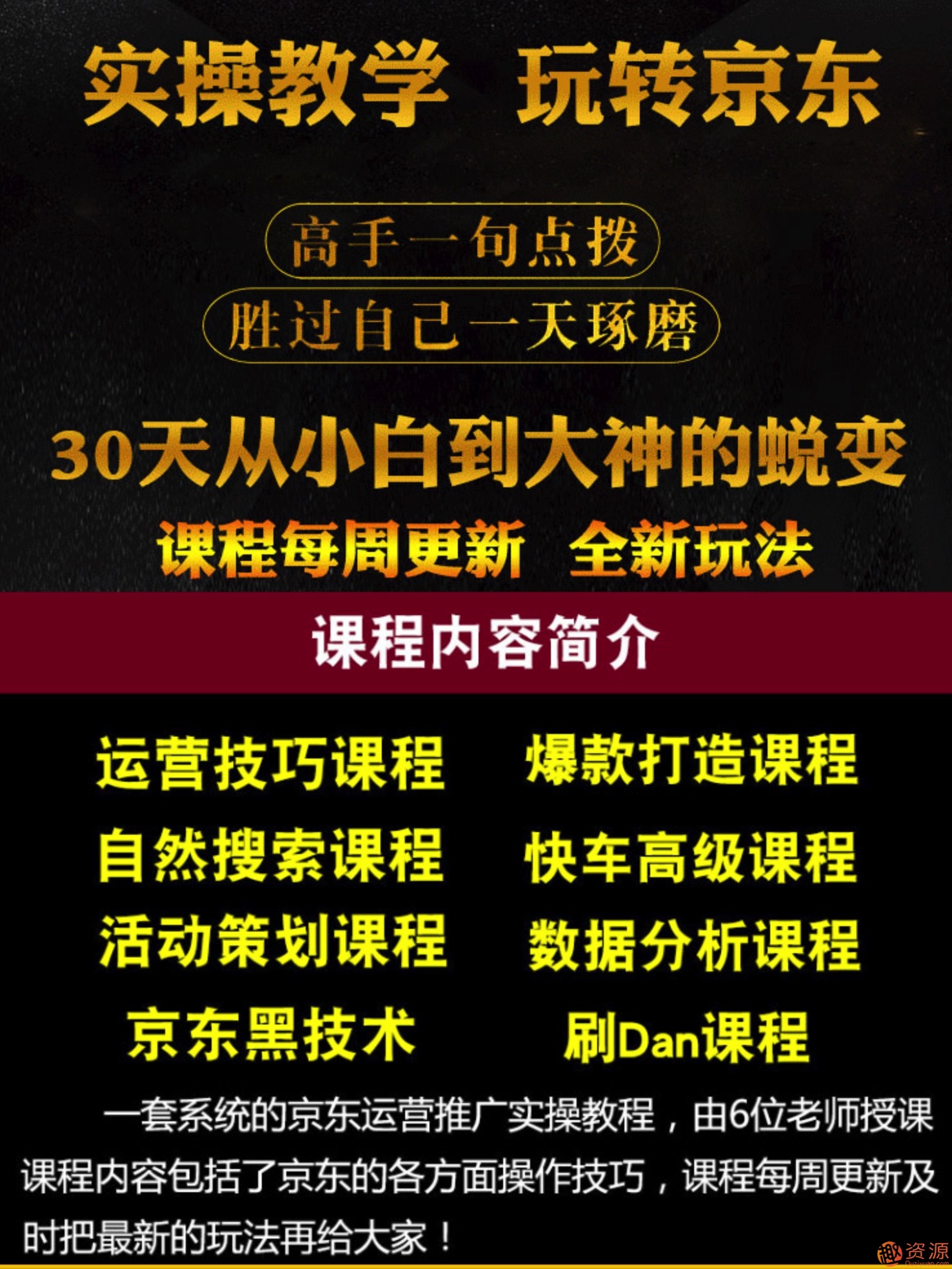 2019京东平台店铺运营教程快车营销技巧高级开店全套电商视频教学插图2