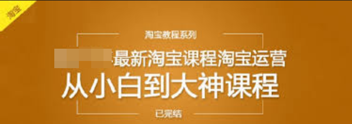 趣资料-从小白到大神，最新淘宝运营教程插图
