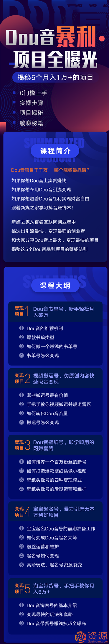 抖音暴利赚钱项目全曝光 揭秘5个月入万元的项目插图