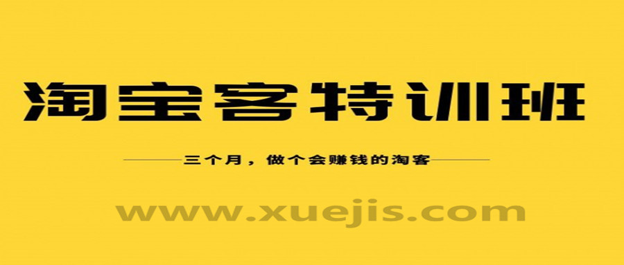 淘宝客实战特训营，三个月做个会赚钱的淘客  百度网盘