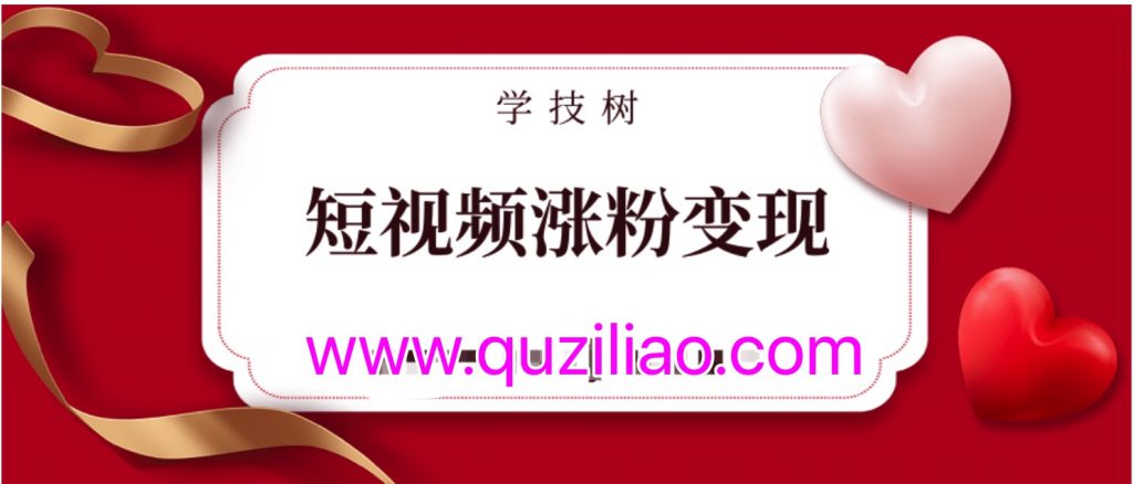 短视频涨粉变现实战训练营  百度网盘插图