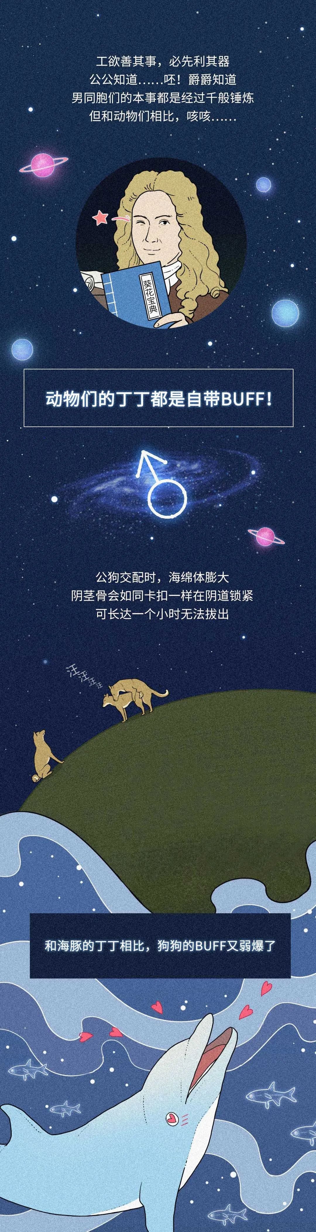 在性事上，人类差远了！