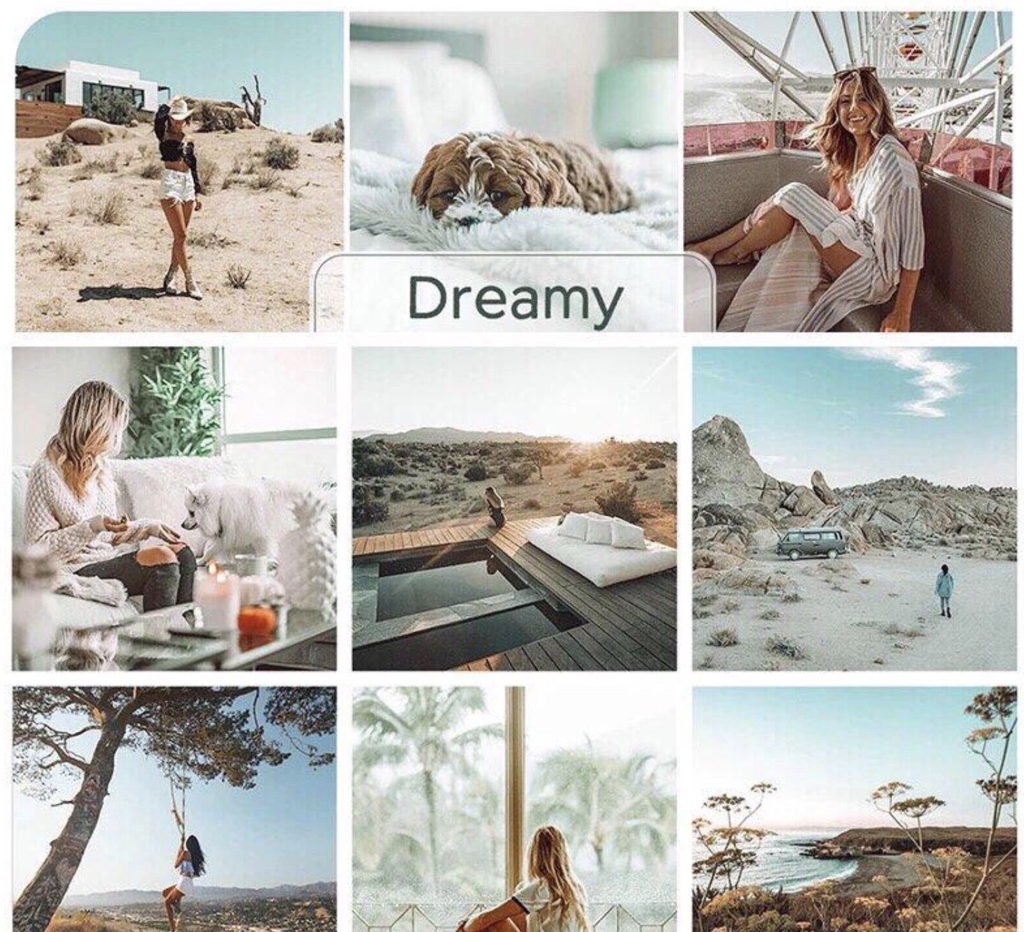 437款小清新Lightroom日系LR胶片预设 百度网盘