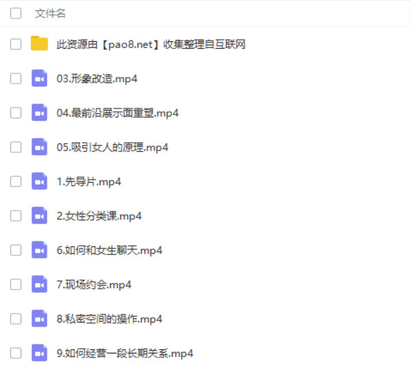 PUA精品视频课百度网盘插图