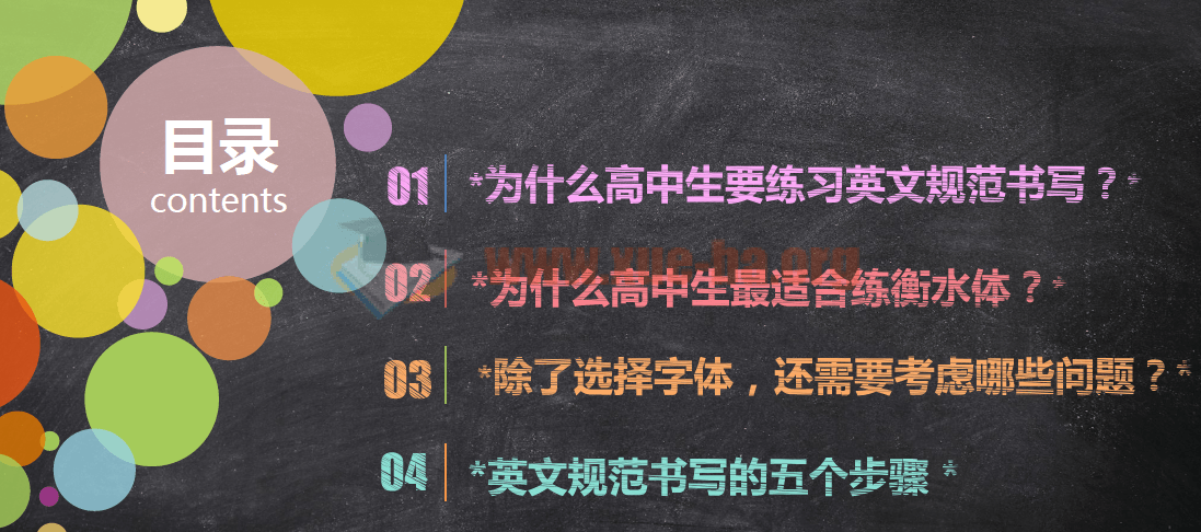 高考英语规范书写教程 学会规范衡水体PDF文档百度云网盘分享插图