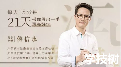 《每天15分钟，21天带你写出一手漂亮好字》视频课程  百度网盘