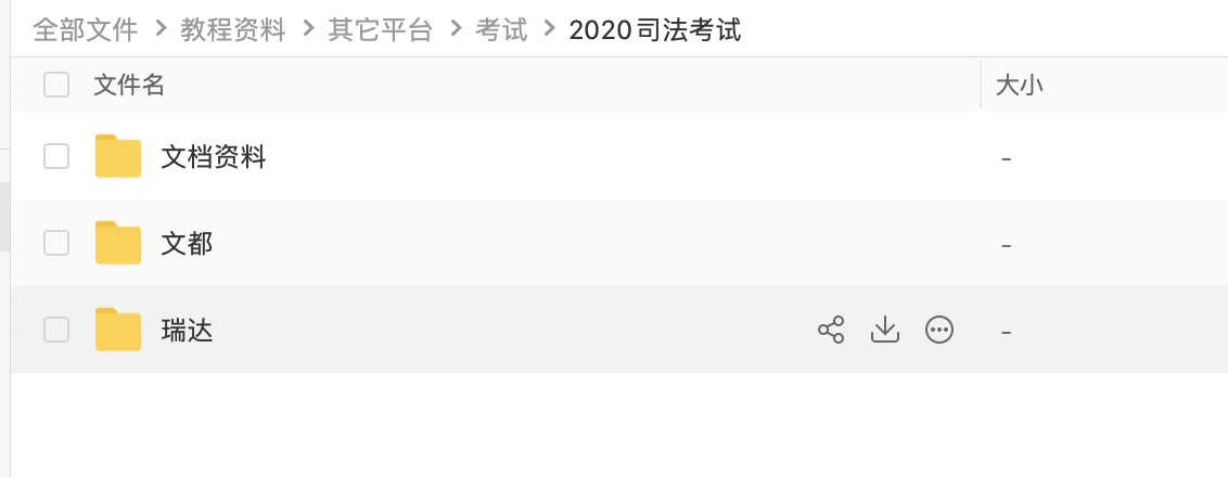 2020司法考试百度网盘资源分享合集包 百度网盘插图1