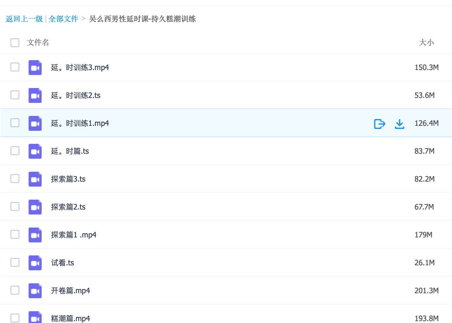 吴么西亲授 S-man 会员全套 涵盖延时、高嘲、耐受性等课程 百度网盘插图2