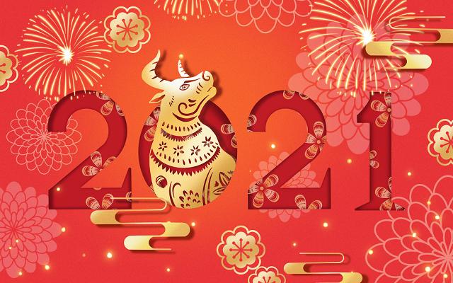 8款韩国风格2021年牛年动物插画PSD素材打包分享