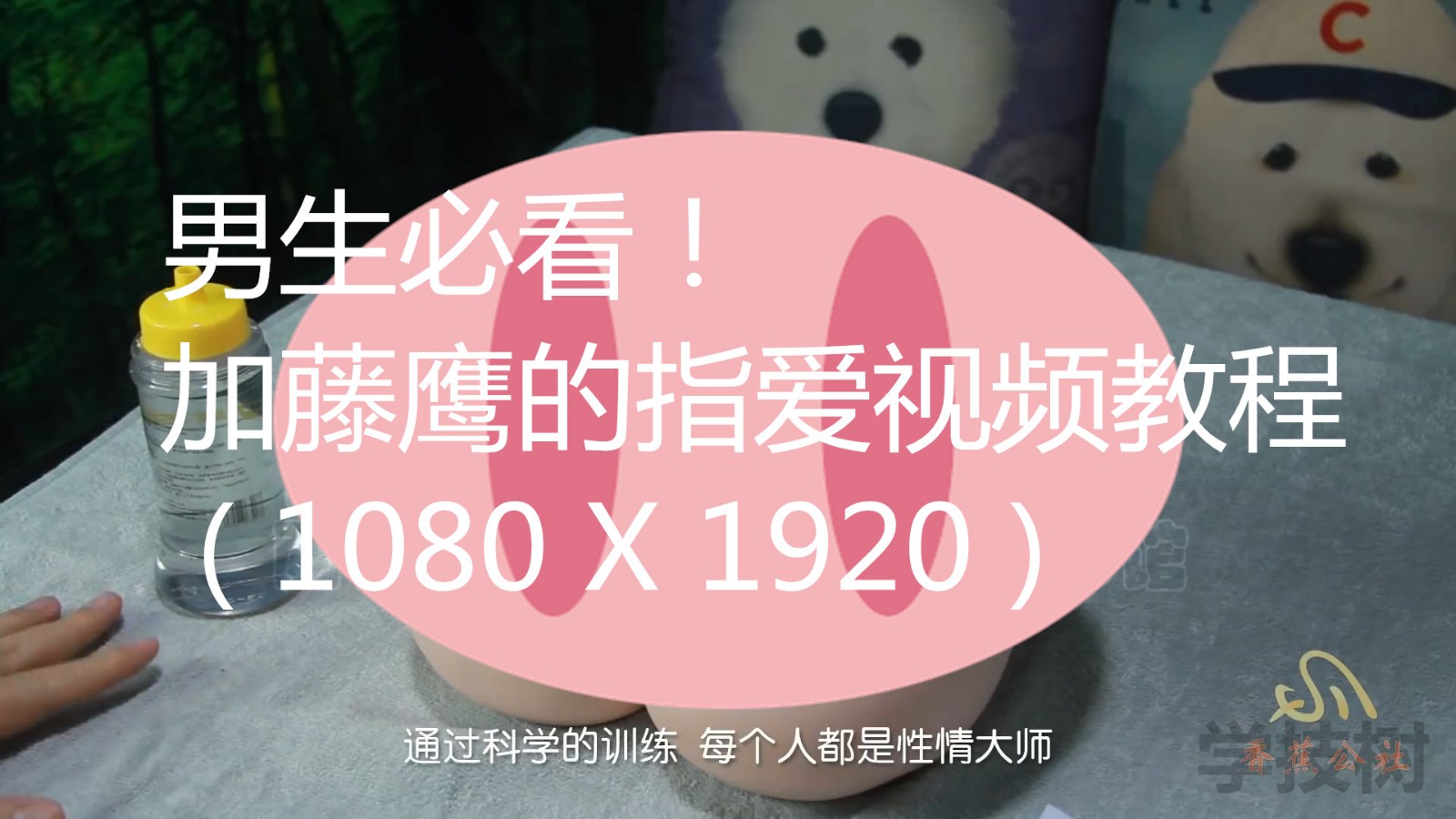 男生必看！加藤鹰的指爱视频教程 ( 1080 X 1920 )