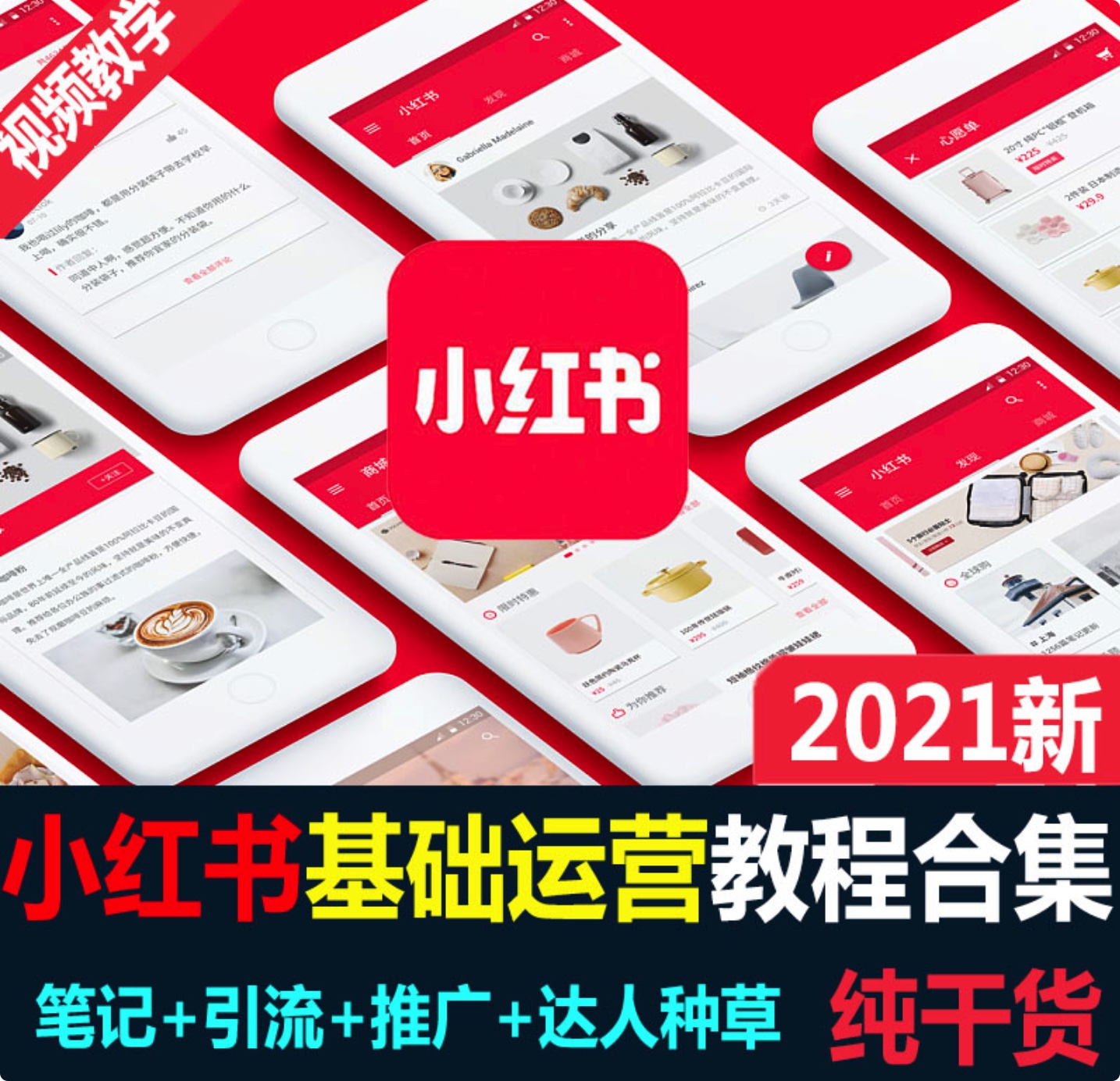 小红书爆款推广引流训练课第12期