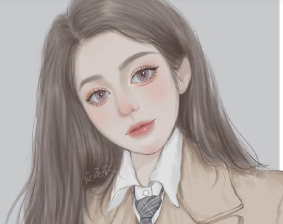 皮埃尔ipad插画团练课美型人物头像2021年-百度云分享_趣资料视频资源