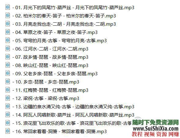 320K无损车载流行MP3音乐舞曲+MP4视频神曲，共42G几千首打包分享_趣资料教程资源插图21