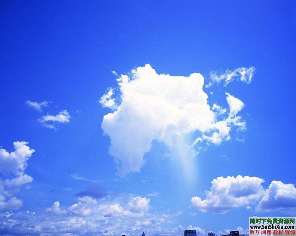 10G共1600张超高清分辨率【天空素材】打包_趣资料资源课程