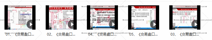 无为课堂小白交易实战班《交易盘口》_百度云网盘视频教程插图1