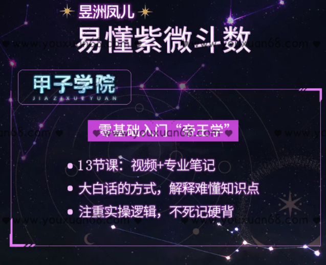 神棍局2021年新课甲子学院易懂紫微斗数_百度云网盘视频资源