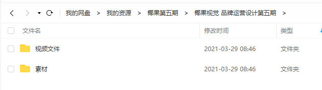 椰果视觉 品牌运营设计第五期_百度云网盘视频课程插图2