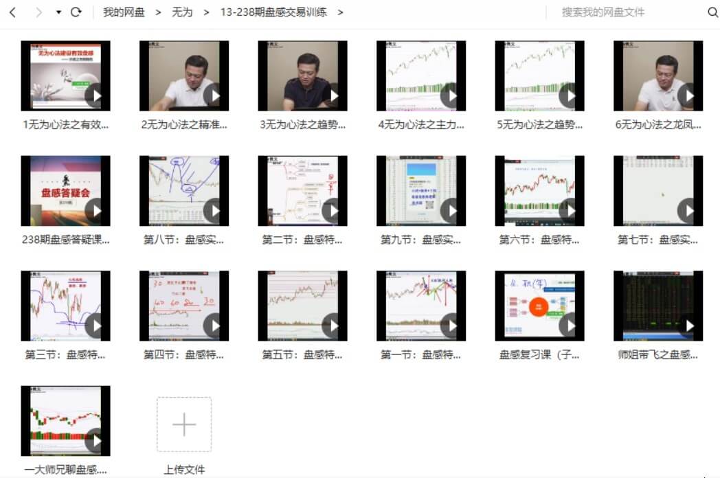 无为心法之《交易盘感特训营》238期_百度云网盘视频教程插图1