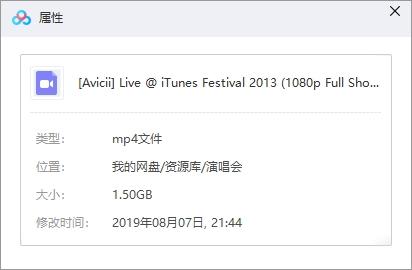 Avicii2013年演唱会《iTunes Festival》