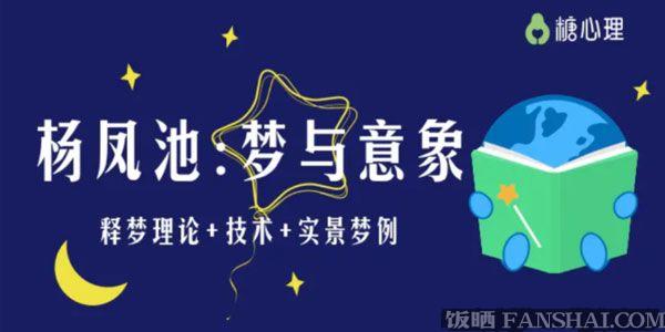 杨凤池《梦与意象》释梦理论+技术+实景梦例