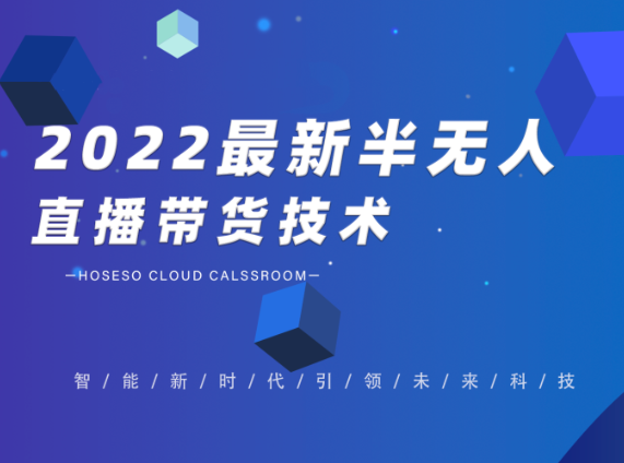 禾兴社・2022最新半无人直播带货技术