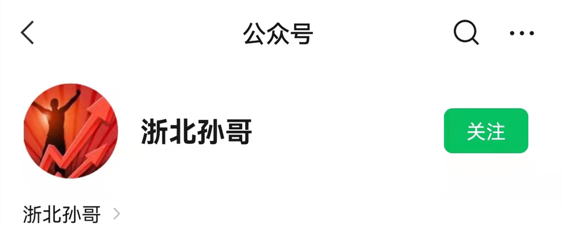 浙北孙哥《顺势为王实战课》