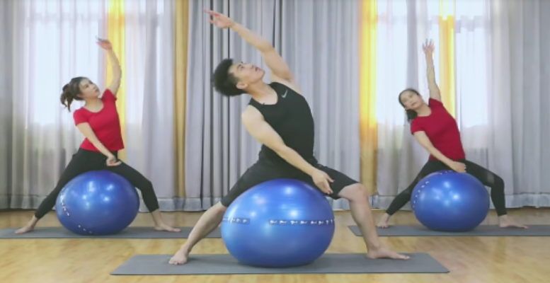 刘健 新升级 普拉提大球瘦身塑型理疗康复精品课程 7节课