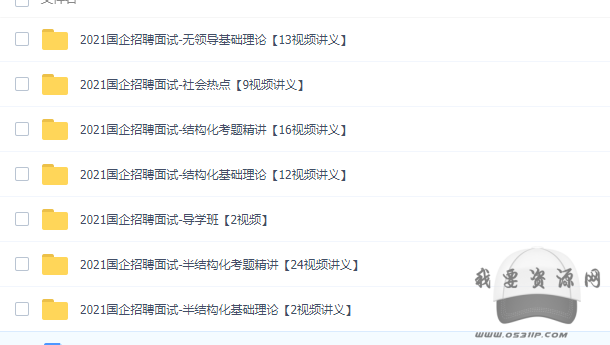 2021国企招聘面试（本套适用所有国企）